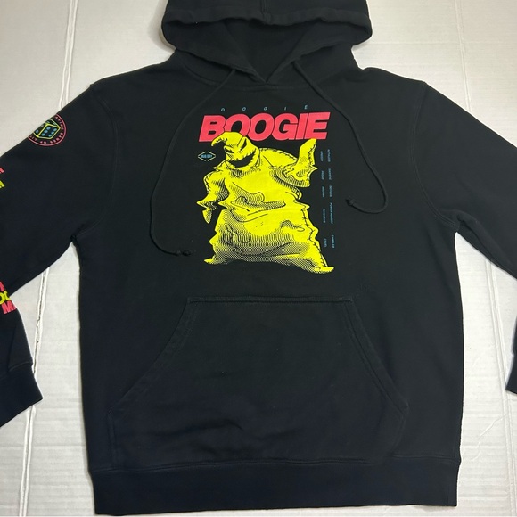 Neff Disney Nightmare Before Christmas Oogie Boogie Hoodie Sweatshirt Mens Small - Picture 3 of 7